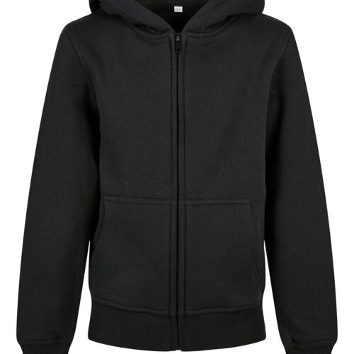 Organic kids basic zip hoodie Thumbnail