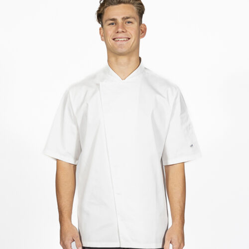 ADC Short Sleeve Asymmetric Chef's Jacket Thumbnail