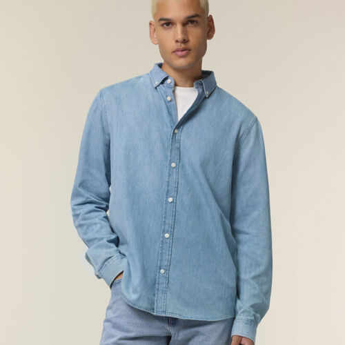 Stanley denim shirt (STWM967) Thumbnail