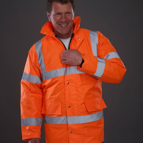 Yoko Hi-Vis Classic Motorway Jacket Thumbnail