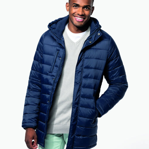 Kariban Lightweight Long Padded Parka Jacket Thumbnail