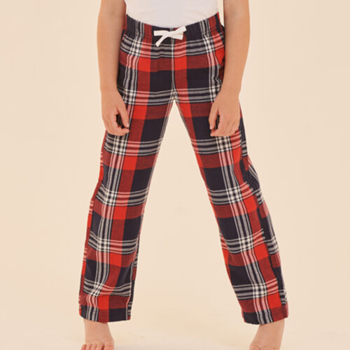 SF Clothing Kids Tartan Lounge Pants Thumbnail